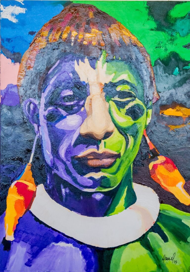 ÍNDIO AUTORRETRATO-DANIEL RESENDE