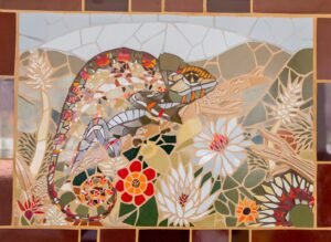 CAMALEÃO COM BRANCO- ELINOR CALEF