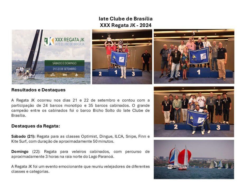 30ª Regata JK 2024